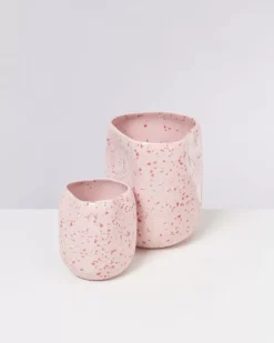 Motel a Miio Joao Vase L Rosa Rot Gesprenkelt Best