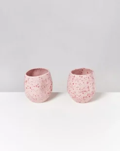 Motel a Miio Joao Vase M Rosa Rot Gesprenkelt Hot