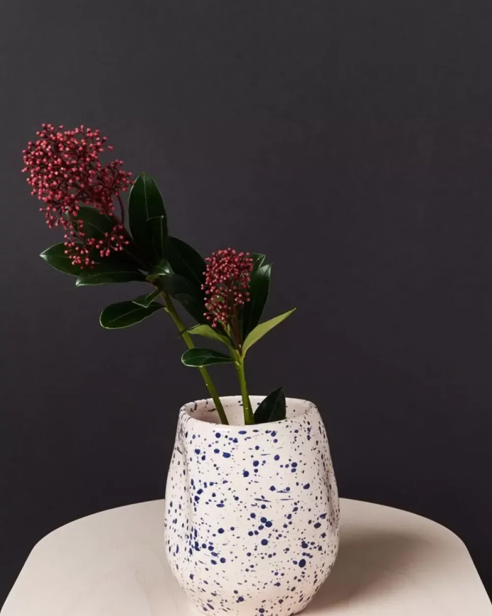 Motel a Miio Joao Vase M Rose Blau Gesprenkelt Clearance