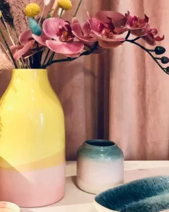 Motel a Miio Marisa Vase Gelb Rose