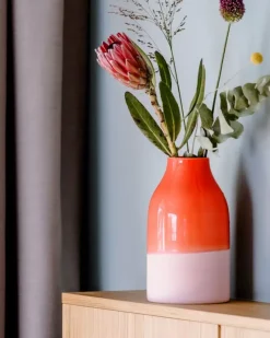 Motel a Miio Marisa Vase Rose Coral Clearance