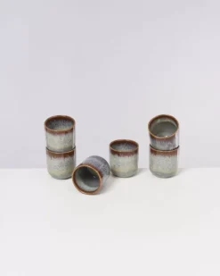 Motel a Miio Melides 6Er Set Becher Klein Forest Brown Discount