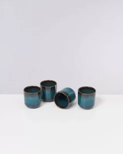 Motel a Miio Melides 4Er Set Becher Klein Oceanblue Outlet