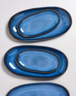 Motel a Miio Melides Servierplatte L Blue