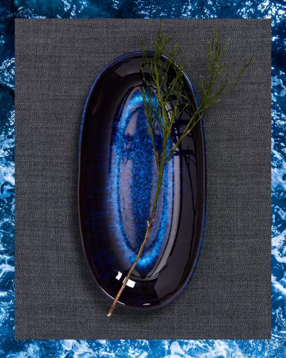 Motel a Miio Melides Servierplatte L Deepseablue Best