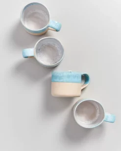 Motel a Miio Nodoa 4Er Set Tasse Blue Dipped Outlet