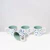 Motel a Miio Nodoa 4Er Set Tasse Mint Mit Punkten Sale