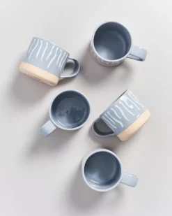 Motel a Miio Nodoa Tasse Grau Weis Gestreift Online