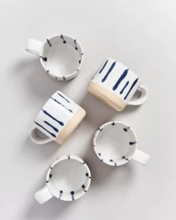 Motel a Miio Nodoa Tasse Weis Blau New