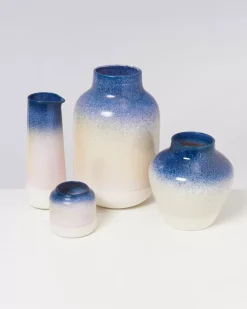 Motel a Miio Nuno Vase L Blau Rosa Gesprenkelt Outlet