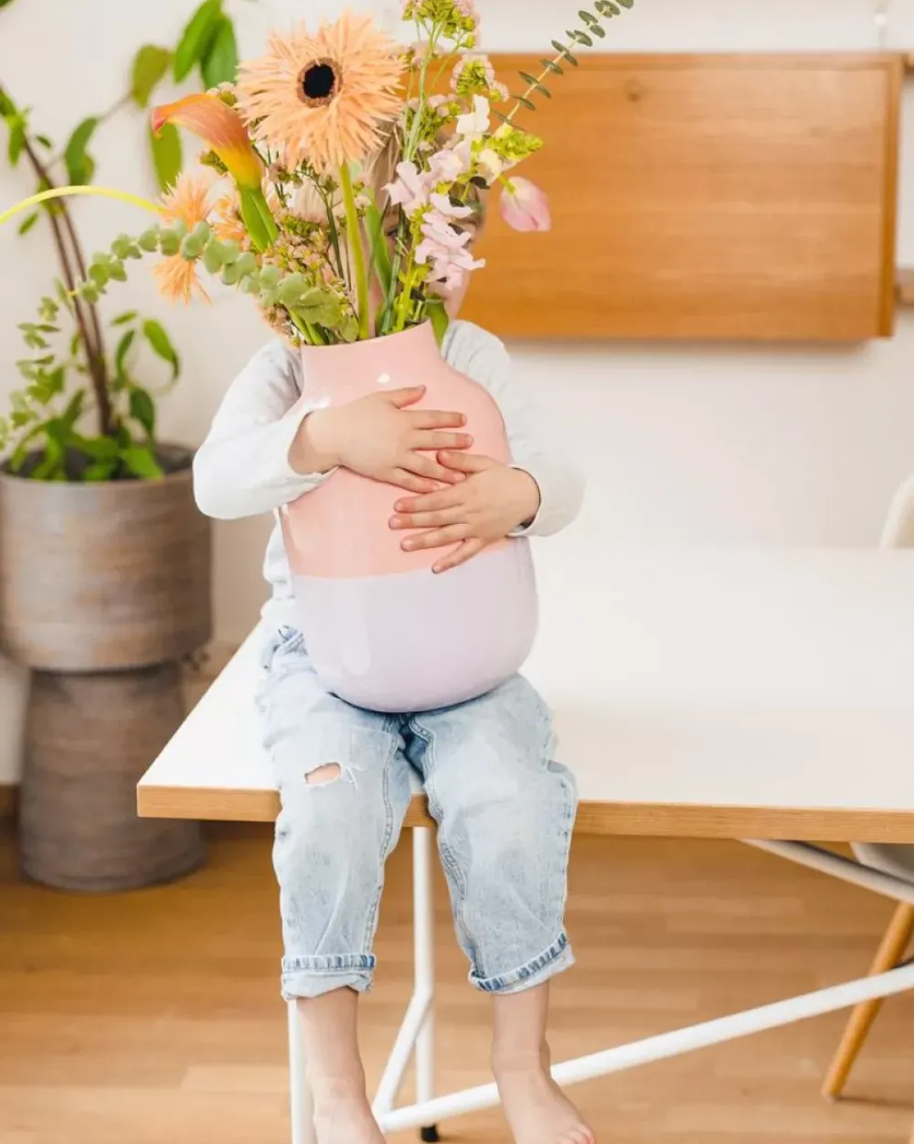 Motel a Miio Nuno Vase L Rosa Lila Outlet