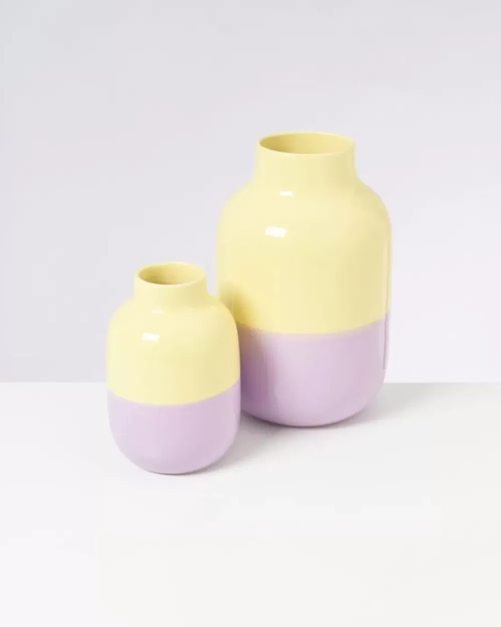 Motel a Miio Nuno Vase M Gelb Lila