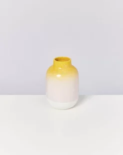Motel a Miio Nuno Vase M Gelb Rosa Gesprenkelt Outlet