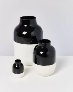 Motel a Miio Nuno Vase M Schwarz Weis Online