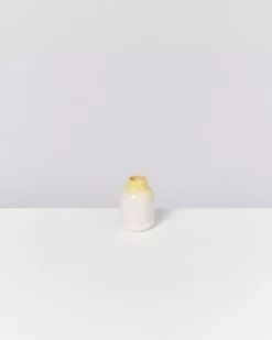 Motel a Miio Nuno Vase S Gelb Rosa Gesprenkelt New