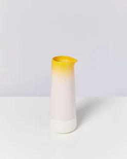 Motel a Miio Pinguim Karaffe Gelb Rosa Gesprenkelt New