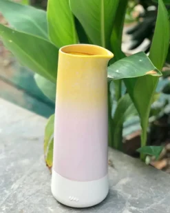 Motel a Miio Pinguim Karaffe Gelb Rosa Gesprenkelt Sale