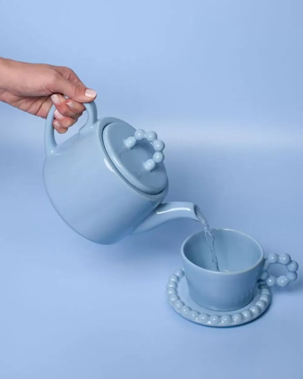 Motel a Miio Seia Teekanne Flor Hellblau Best