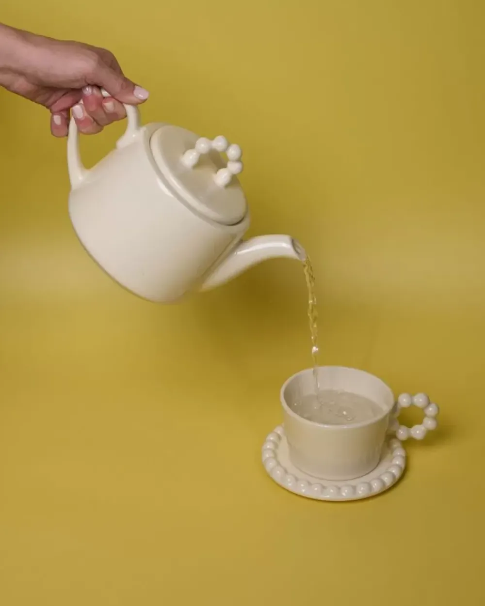 Motel a Miio Seia Teekanne Flor Sand Clearance