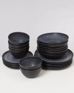 Motel a Miio Sintra Schwarz - 24 Teiliges Set New