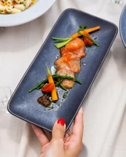 Motel a Miio Sintra Servierplatte M Modern Schwarz Best