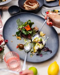 Motel a Miio Sintra Servierplatte Oval Xl Schwarz