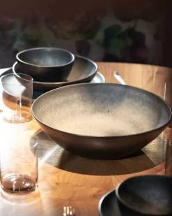 Motel a Miio Sintra Servierschale Gros Flach Schwarz