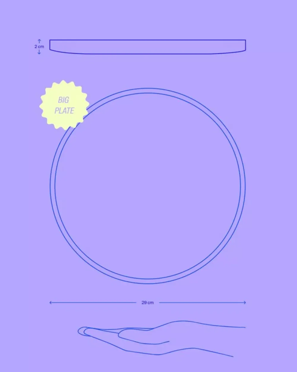 Motel a Miio Tavira Teller Gros Mint Dots Online