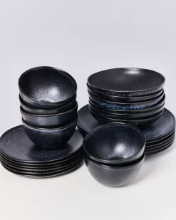 Motel a Miio Turmalina Schwarz - 24 Teiliges Set Clearance