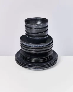 Motel a Miio Turmalina Schwarz - 16 Teiliges Set Discount