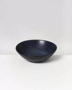 Motel a Miio Turmalina Servierschale Gros Flach Schwarz New