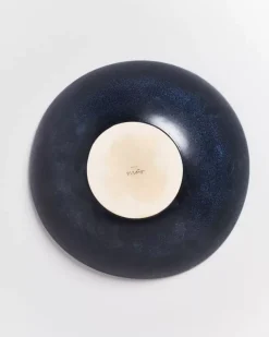 Motel a Miio Turmalina Servierschale Gros Flach Schwarz New