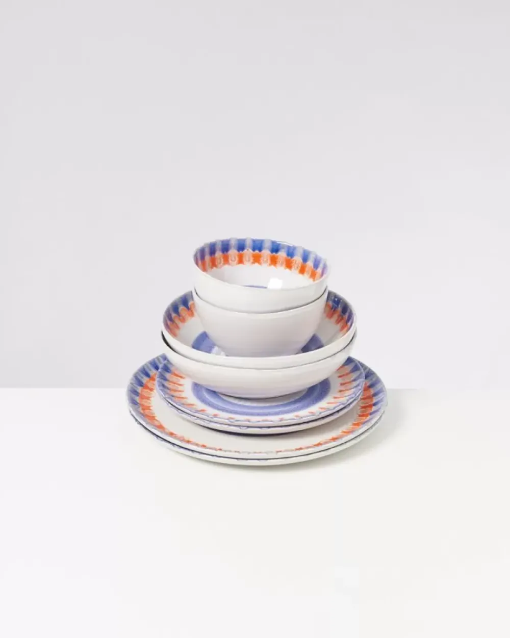 Motel a Miio Verao Blau Orange - 8 Teiliges Set Outlet