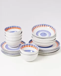 Motel a Miio Verao Blau Orange - 24 Teiliges Set Sale