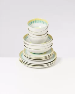 Motel a Miio Verao Gelb Grun - 16 Teiliges Set Outlet