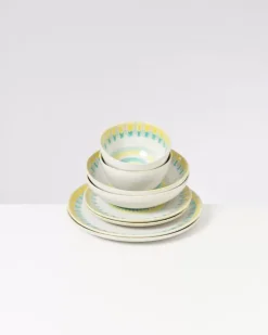 Motel a Miio Verao Gelb Grun - 8 Teiliges Set New