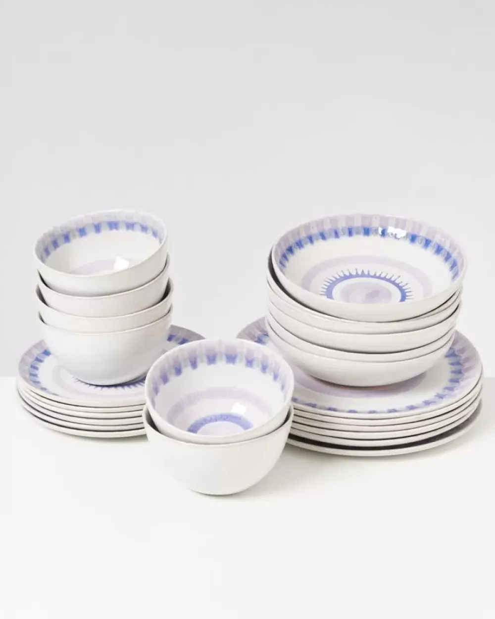 Motel a Miio Verao Lila Blau -24 Teiliges Set Best