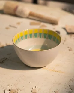 Motel a Miio Verao Muslischale Gelb Grun Clearance