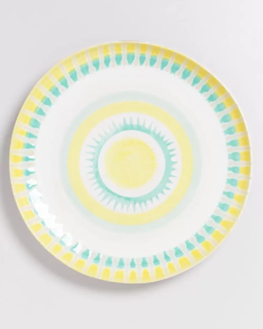 Motel a Miio Verao Servierplatte Xl Rund Gelb Grun New