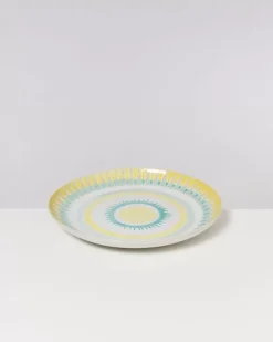 Motel a Miio Verao Servierplatte Xl Rund Gelb Grun New