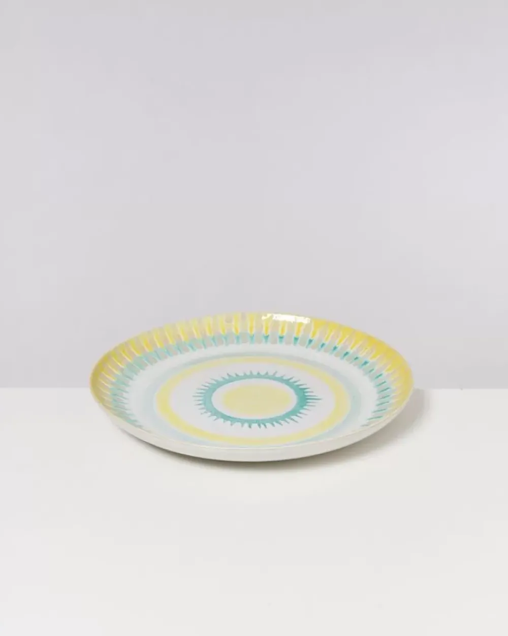 Motel a Miio Verao Servierplatte Xl Rund Gelb Grun New