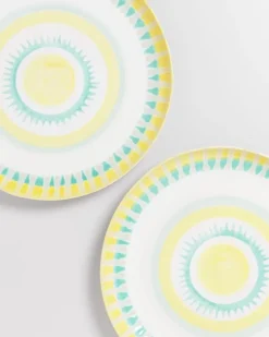 Motel a Miio Verao Servierplatte Xl Rund Gelb Grun New