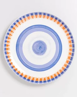 Motel a Miio Verao Servierplatte Xl Rund Blau Orange New