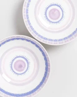 Motel a Miio Verao Servierschale Gros Flach Lila Blau Outlet