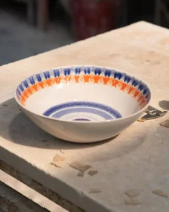 Motel a Miio Verao Servierschale Gros Flach Blau Orange Online