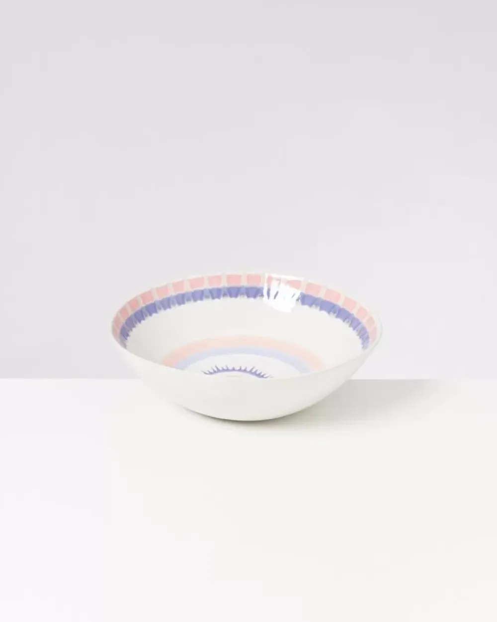 Motel a Miio Verao Servierschale Gros Flach Rosa Blau Sale