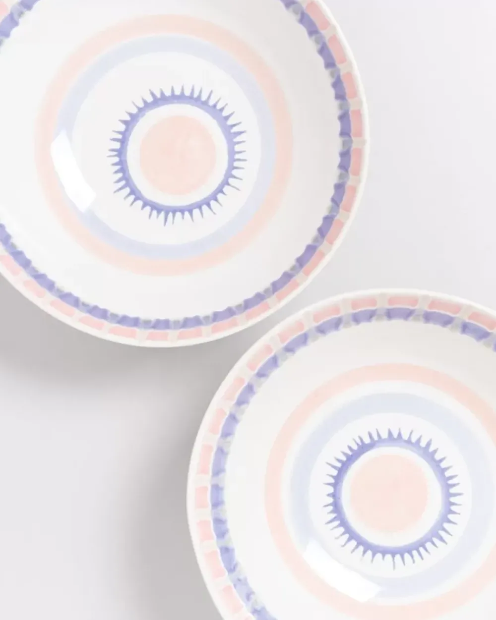 Motel a Miio Verao Servierschale Gros Flach Rosa Blau Sale