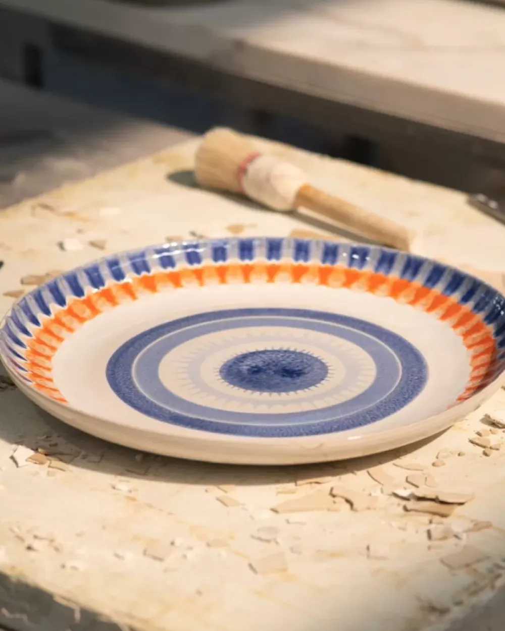 Motel a Miio Verao Teller Gros Blau Orange Hot