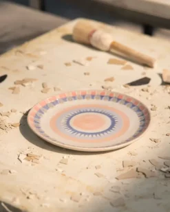 Motel a Miio Verao Teller Klein Rosa Blau New